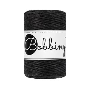 Bobbiny Natural Baby Corda di Macrame 1.5mm 100m - sigle attorcigliata corda di macrame