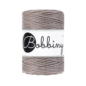 Bobbiny Coffee Baby Corda di Macrame 1.5mm 100m - sigle attorcigliata corda di macrame