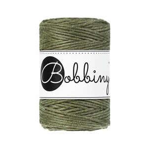 Bobbiny Beige Baby Corda di Macrame 1.5mm 100m - sigle attorcigliata corda di macrame
