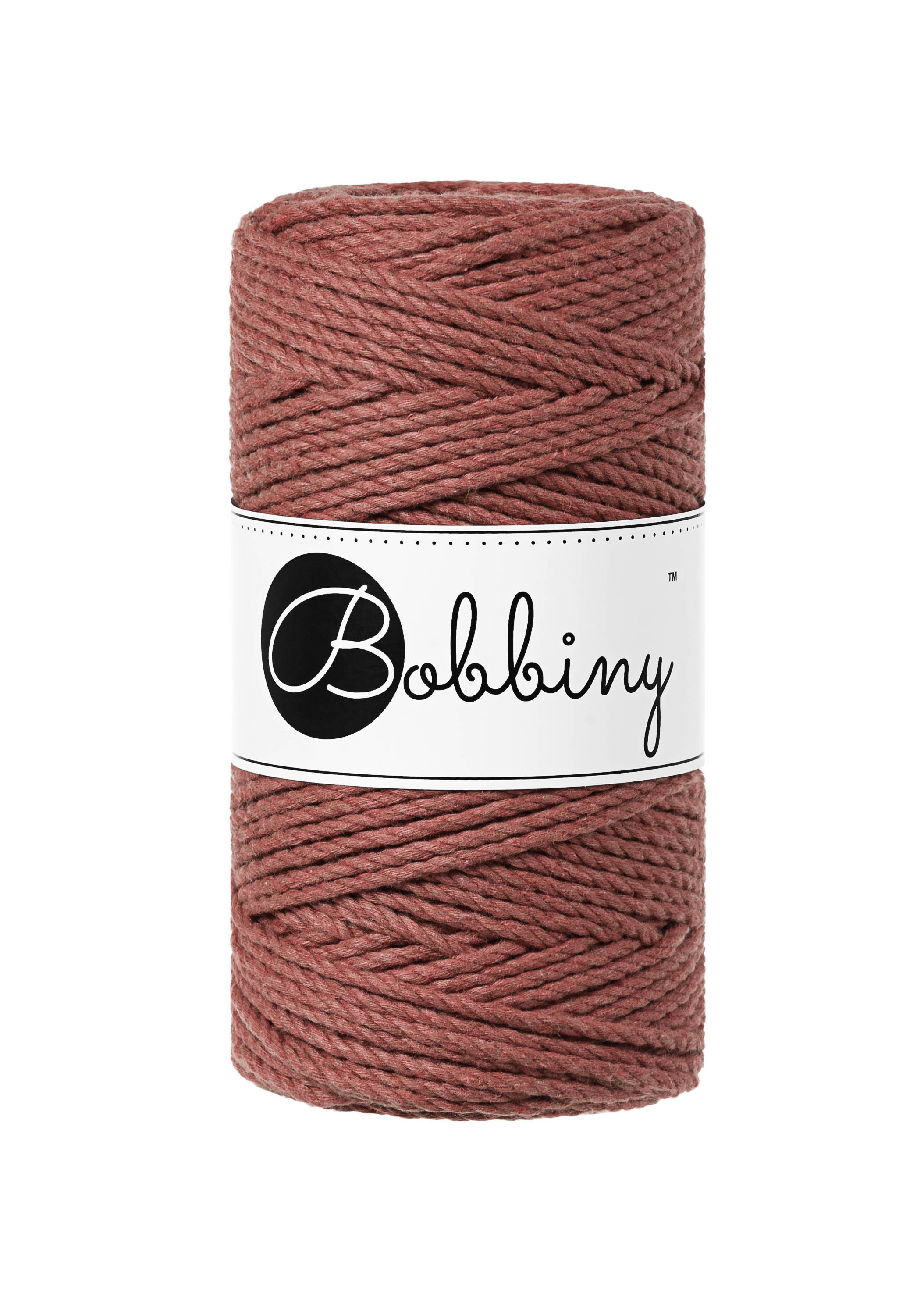 Buy Bobbiny Pine Green Cotton Cord 5mm, 108 Yards 100 Meters Braided Cotton  Cord, Certified Recycled Cotton Cord Online in India 