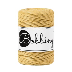 Bobbiny Honey Baby Corda di Macrame 1.5mm 100m - sigle attorcigliata corda di macrame