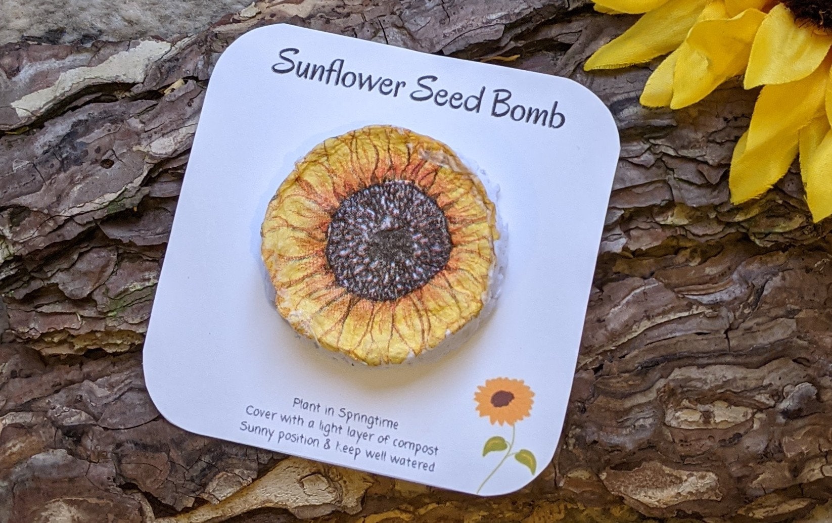 Sunflower Seed Bomb Etsy
