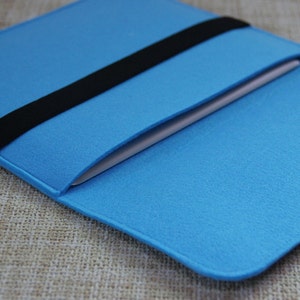 Felt ipad Sleeve iPad Air Case New iPad Cover Bag black Elastic Strip QY2003-2