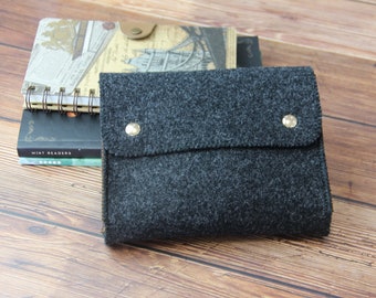 Felt Charger Cable, Power Cord Case, USB Storage Bag,Mouse case for Power Cord storage case accessories sleeve felt, leather Corriedale SN-2