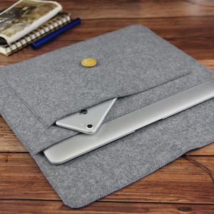 felt Macbook Air 13.3&quot; sleeve Macbook 13 case Macbook Air cover Macbook case Macbook cover Laptop sleeve  H-007