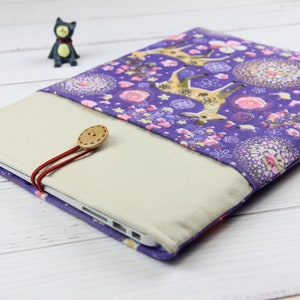 Christmas Gift 13 14 15 Laptop Sleeve Macbook Pro Case Padded Bag Macbook Air Case HP Laptop Case Laptop Sleeve 15 Retina Curry Pocket