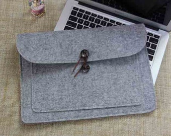 felt Macbook Air 13.3" sleeve Macbook 13 case Macbook Air cover Macbook case Macbook cover Laptop sleeve  BJB001