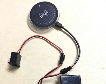 2in1 5V 2A Wireless-Ladegerät / USB-Netzteil-Adapter-Konverter Embedded Docks