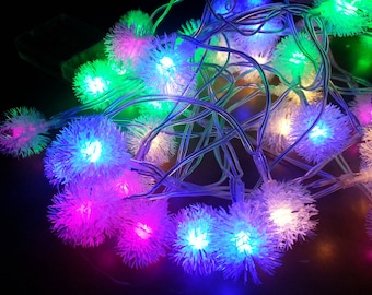 Dandelion Battery Operated 40LED Christmas Wedding String Fairy Lights