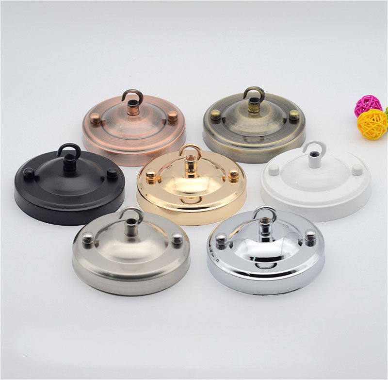 Ceiling Rose Hook Plate For Light Fitting Chandelier 110mm Dia - 3 Hook Ceiling Rose Plate Light Fitting Ceiling Rose Hook Plate For Light Fitting Chandelier 110mm Dia - 3 Hook Ceiling Rose Plate Light Fitting