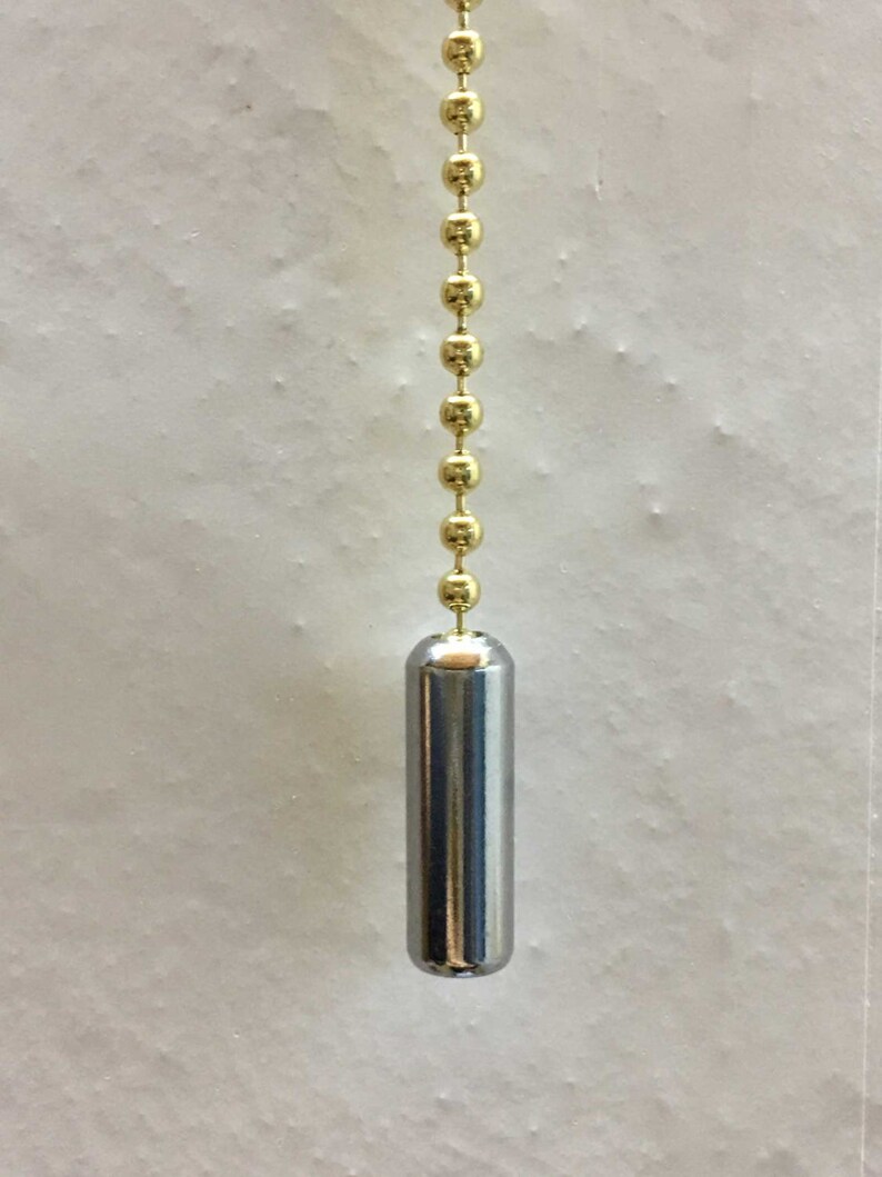 Chrome Pull Cord Weight Roman Blind 1M Light Pull Chain Etsy UK