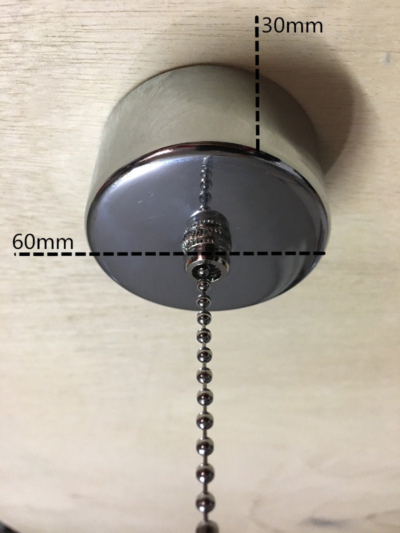 Light Pull Chain Cord Ceramic Pumpkin for Bathroom Choose 100cm Bronze  Chain 