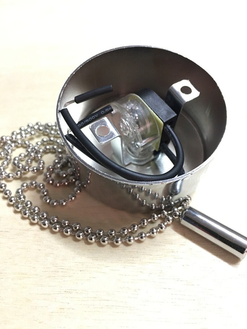 Chrome Plated Cover Ceiling Fan Light Wall light Pull ...