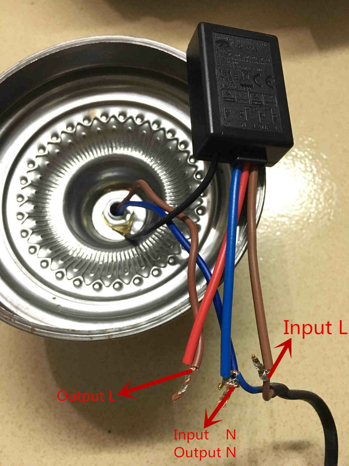 Touch Light Lamp Dimmer Switch Control Module Sensor US110V for ... Circuit Diagram