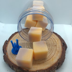 Sugar Scrub Cubes, Vanilla Honey Tea Sugar Scrub Cubes, Gentle Exfoliating, Shea Butter, Cocoa Butter