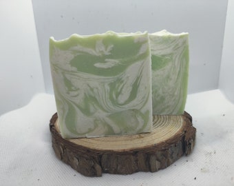 Dragon's Blarney Mist Bar Soap, Glow in the Dark Artisan Soap