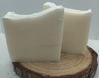 Plain Jane Soap Bar, Plain Unscented Soap, Cold Process Soap Bar, Homemade Soap