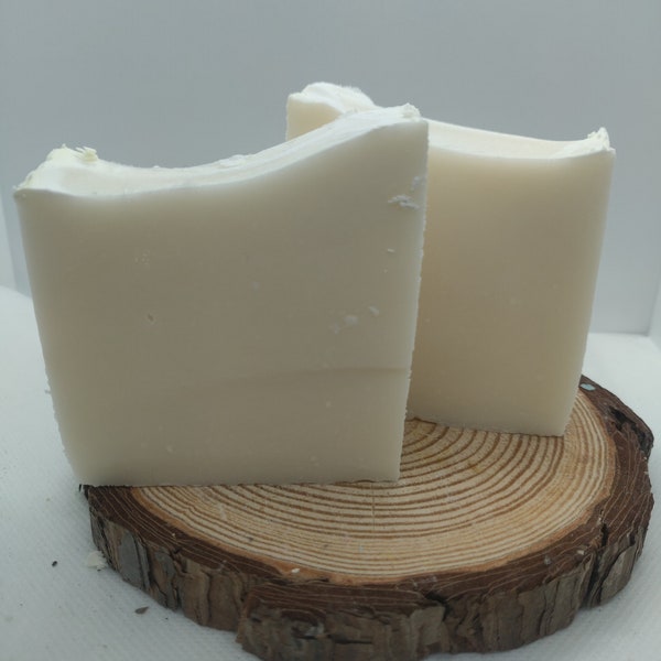 Plain Jane Soap Bar, Plain Unscented Soap, Cold Process Soap Bar, Homemade Soap