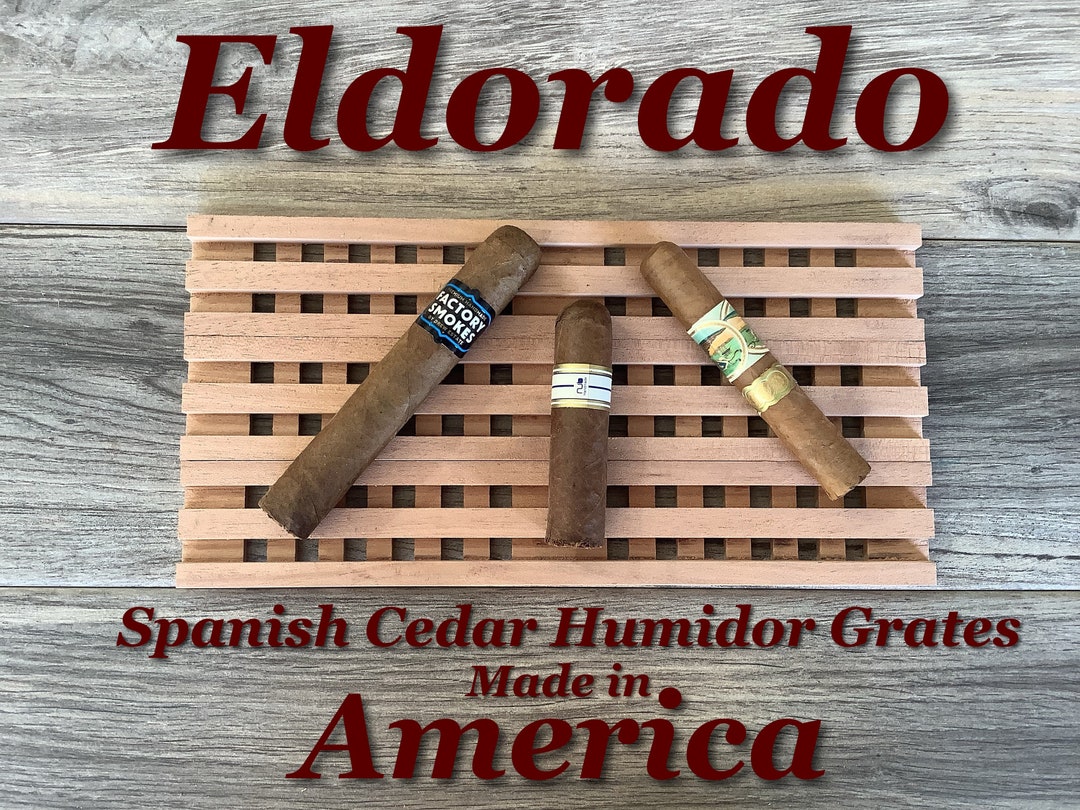 Aromatic Spanish Cedar Humidor Grates Creates Air Flow Etsy