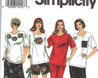 Simplicity 8448 Cartamodello per cucire: gonna, pantaloni e top da donna (taglia 26W-32W)