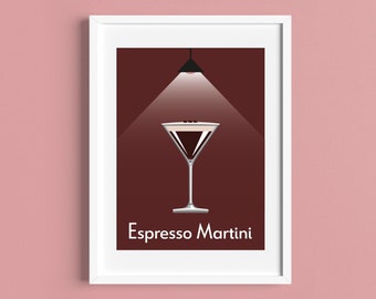 ESPRESSO MARTINI COCKTAIL A4/A5 Druck