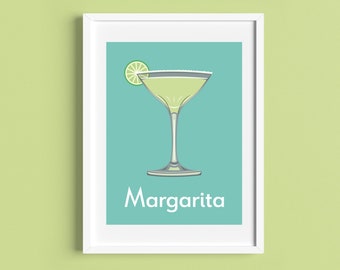 MARGARITA COCKTAIL A4/A5 Druck