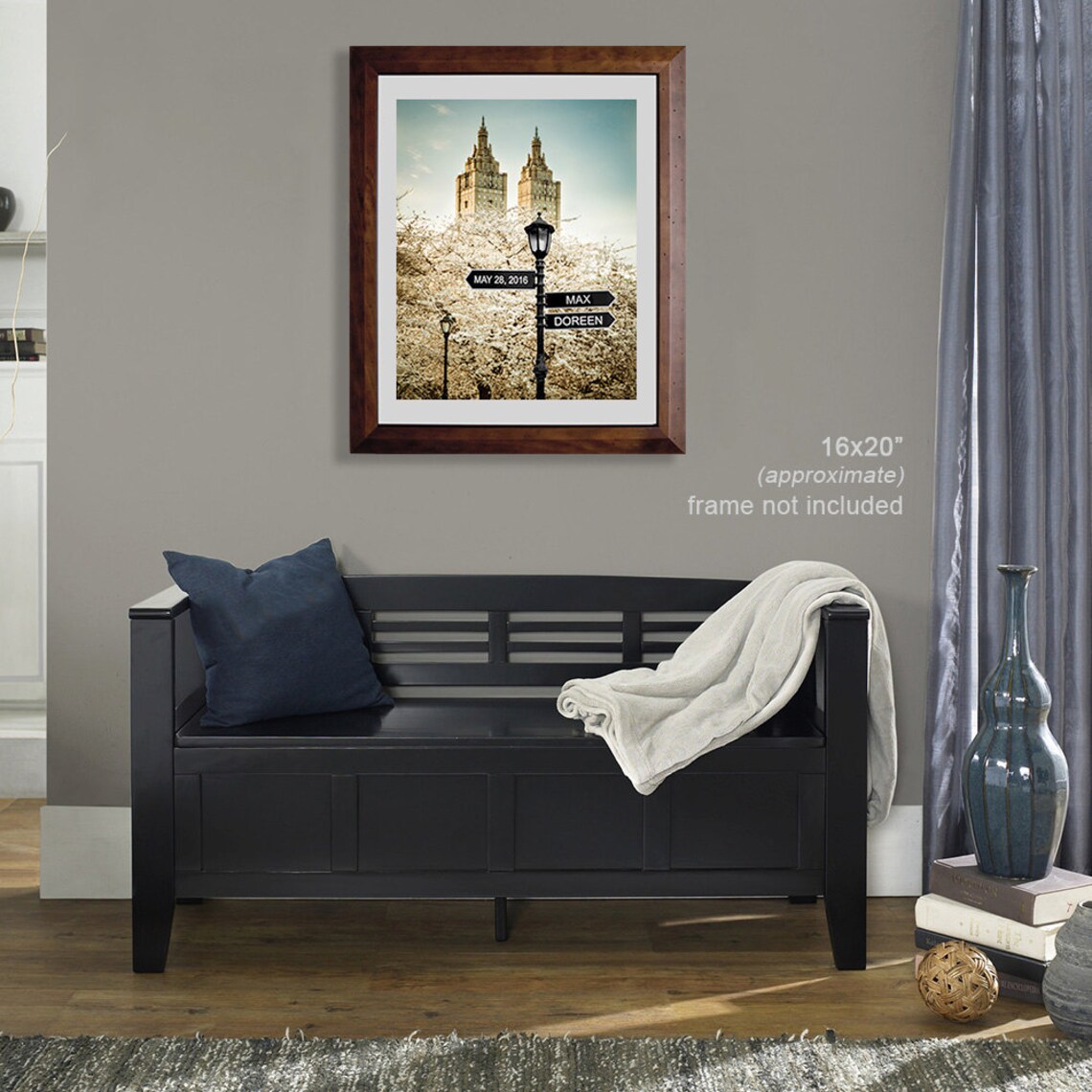 Personalized Wedding Gift New York City Central Park Etsy