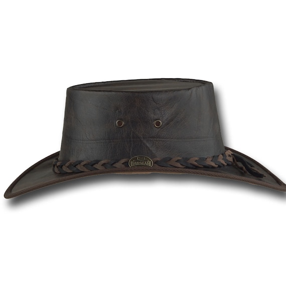 オーストラリア製Barmah Hat カンガルー皮革 51gn0qCvh3L._AC_SY350_QL65_.jpg