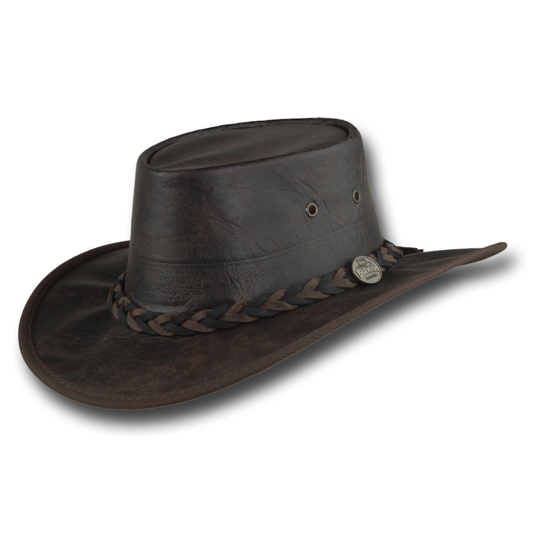 Barmah Hats Vintage Kangaroo Leather Hat - Item 1018 - Etsy