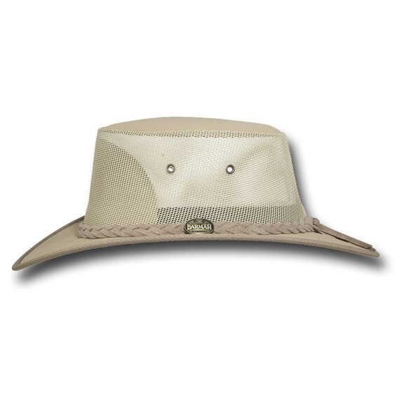 barmah hats canvas drover hat