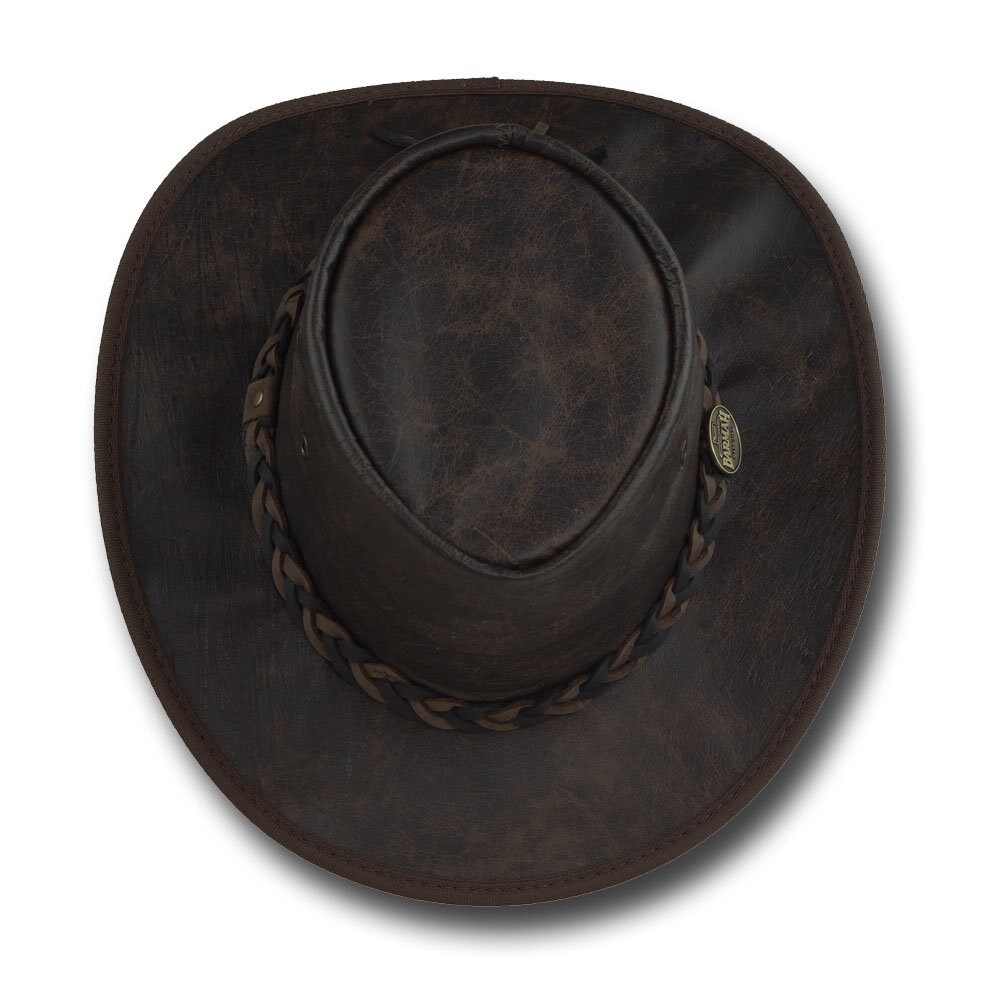 オーストラリア製Barmah Hat カンガルー皮革 1018 - Squashy 'Hat-In-A-Bag' — All Products — Barmah Hats