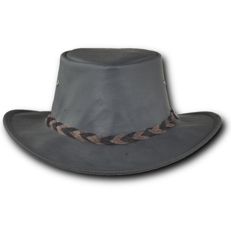 Barmah Hats Stonewash Kangaroo Leather Hat - Item 1018 image 6