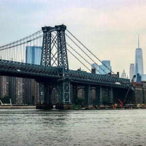 The Queensboro Bridge, New York City Skyline, Domino Park