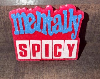 Mentally Spicy Car Freshie: Humor adulto, chistes