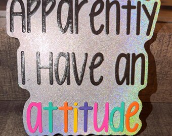 Attitude Car Freshie | Scented Air Freshener Ornament