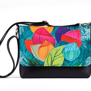 Spring bag, Crossbody Bag, Small Bag, Red Purse, Gift For Her, Tulip Purse, Elegant Purse, Elegant Handbag,Small Handbag