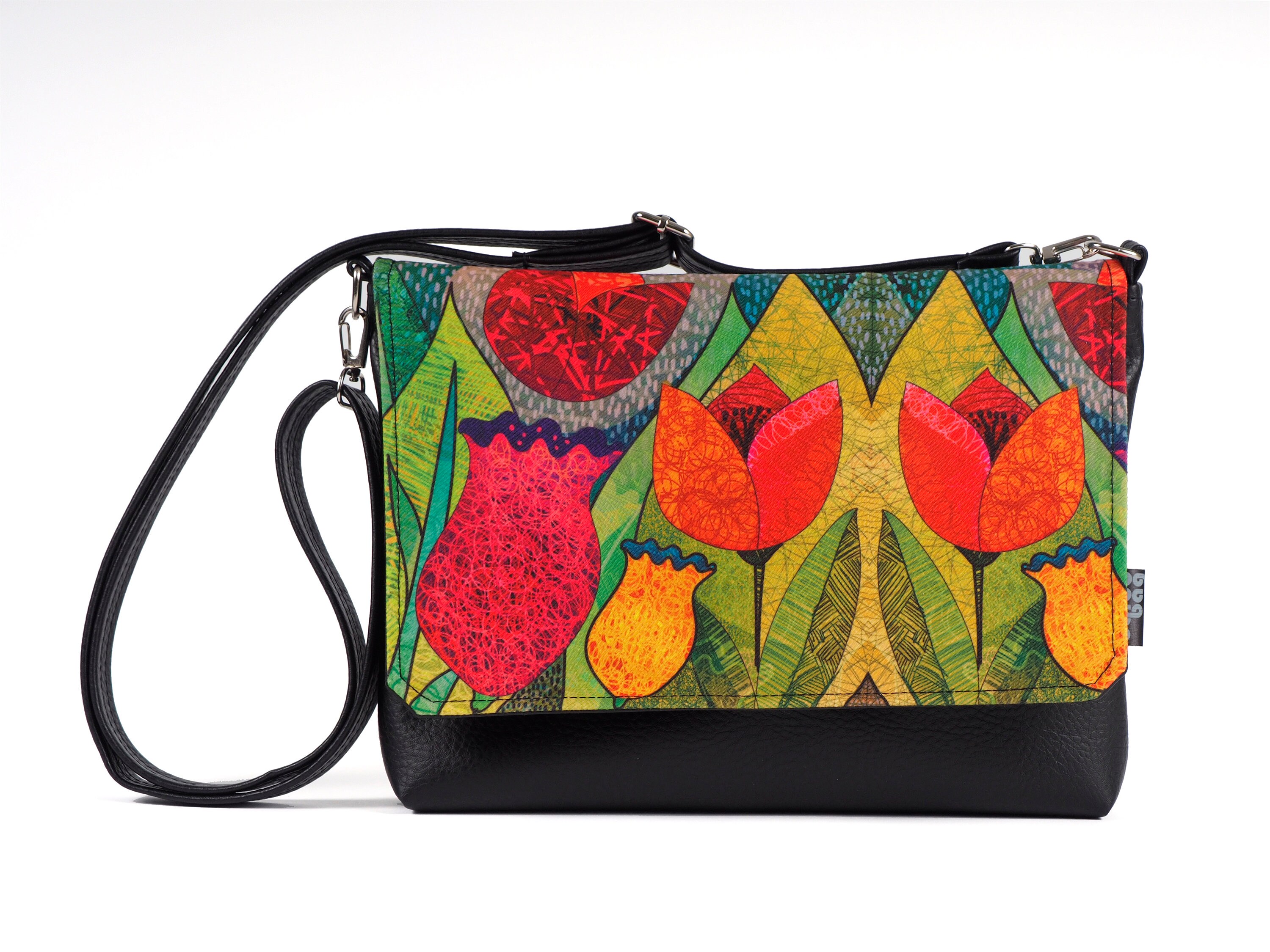 Small Shoulder Bag Tulips Garden Gift Ideas Crossbody Etsy