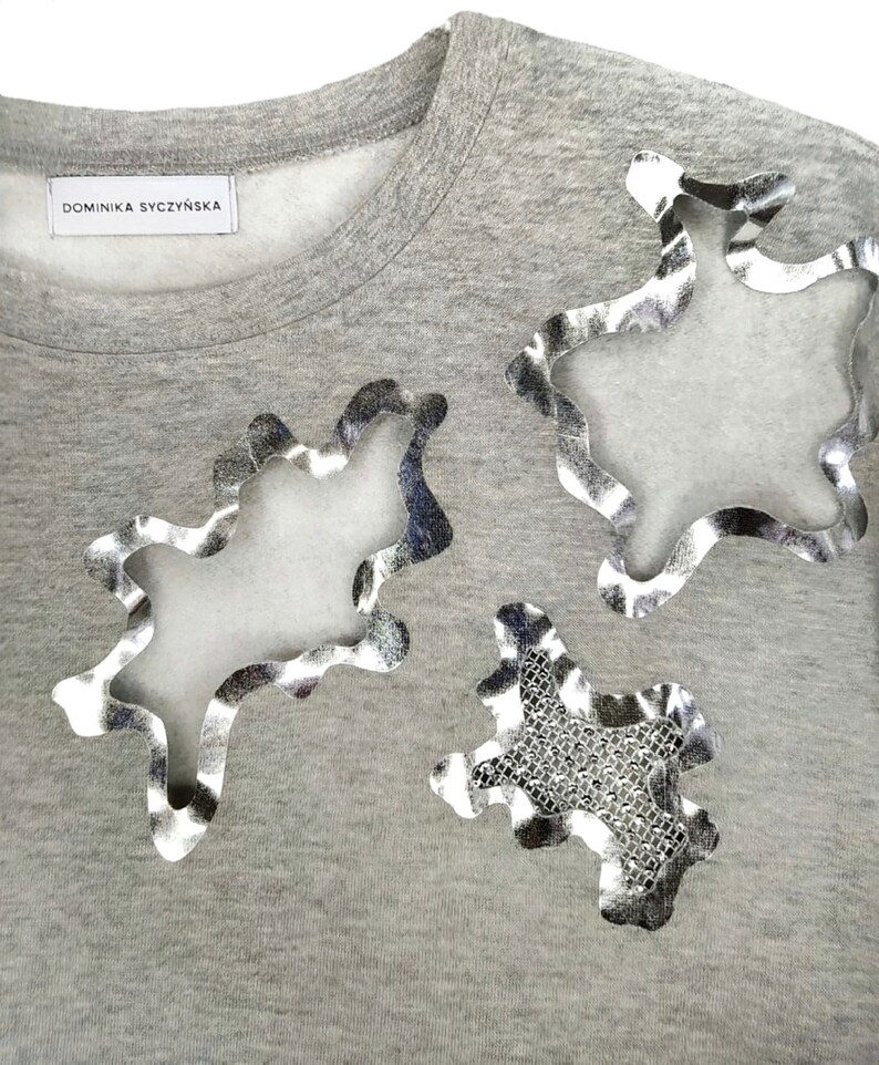 CRYSTAL GREY SWEATSHIRT