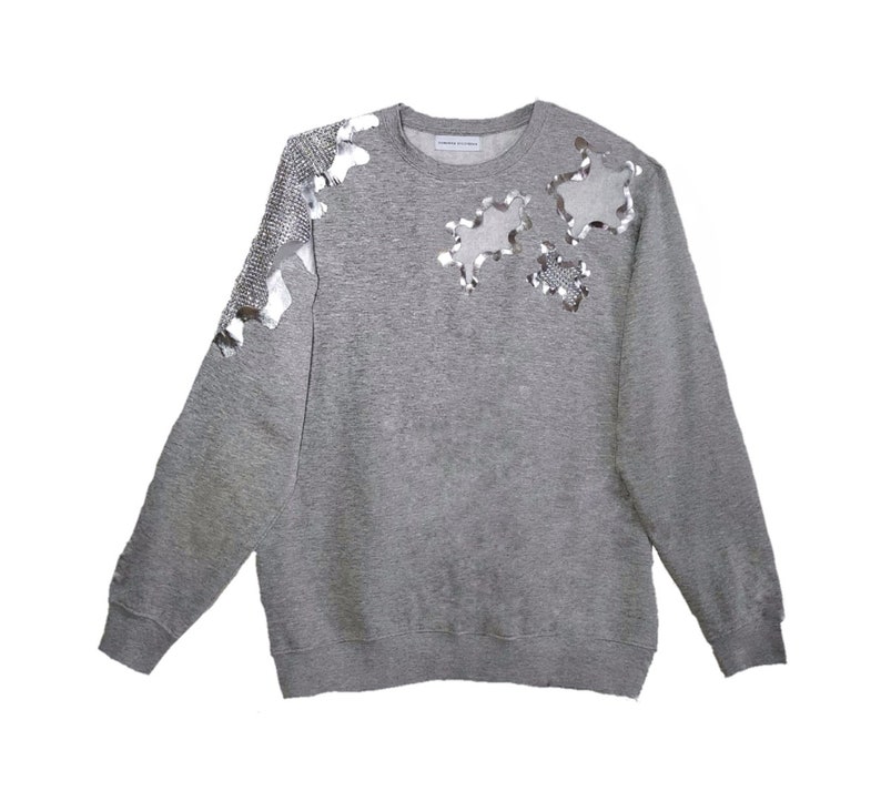 CRYSTAL GREY SWEATSHIRT