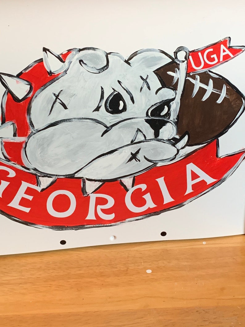 Bulldogs mailboxes Custom mailbox Sports mailbox Etsy