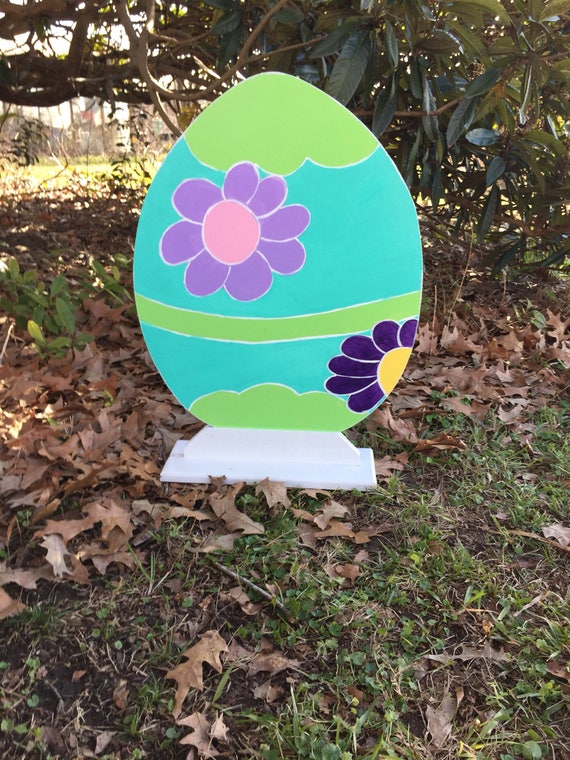 Outdoor Easter Easter Yard Art Easter Porch Art Etsy