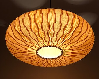 Pendant Light-Chandelier-Lighting-Light Fixture-Wood Pendant Light-Ceiling Light-Hanging Lamp-Rustic Light-Umbrella Pendant Light-ChineseAsh