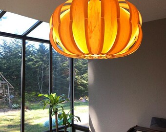 Kronen-Anhänger-Licht-Ahorn-Kronleuchter-Deckenleuchte-Beleuchtung-Holz Pendelleuchte-Rustic Licht