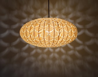 Ceiling Light-Galaxy Pendant Light-Chinese Ash-Wood Pendant Light-Chandelier-Light Fixture-Floor Lampshade