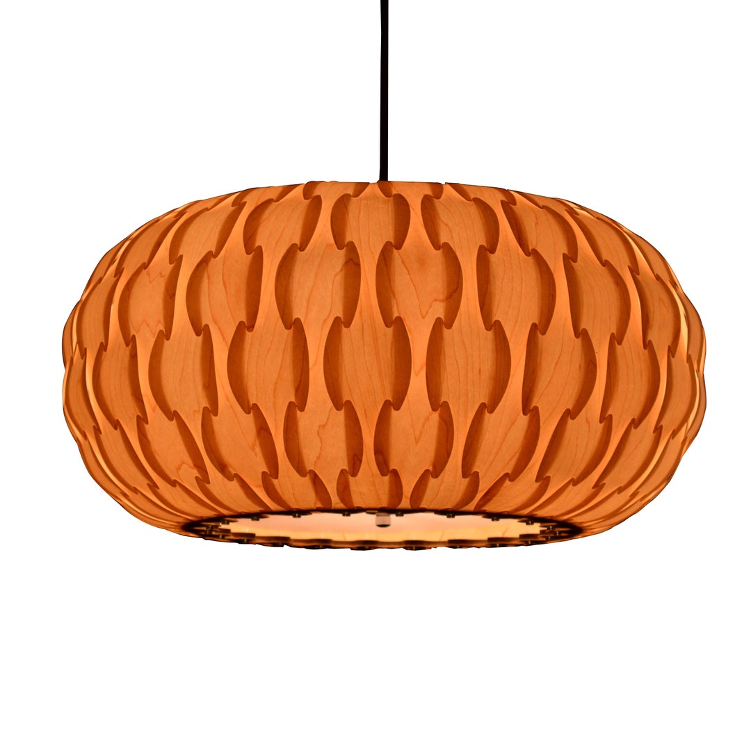 Wood Pendant Lightchandelierpendant Lightceiling Lighthanging Lamp