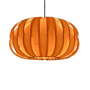 Ceiling Light-Chandelier-Light Fixture-Wood Pendant Light-Lighting-Pendant Light-Hanging Lamp-Rustic Light-Handmade CROWN PENDANT LAMP-Maple