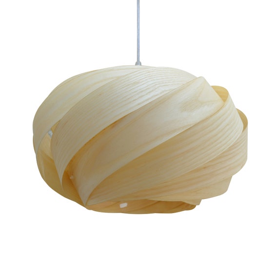 Handmade NEST Pendant Light-American Ash-Ceiling Light-Wood Pendant Light-Chandelier-Pendant Light-Light Fixture-Lighting-Rustic Lighting-