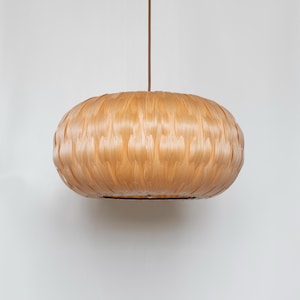 New!!Lighting-Drum Pendant Light-Engineered Yellow Cherry-Chandelier-Lighting-Ceiling Light-Table Lampshade-Floor Lampshade