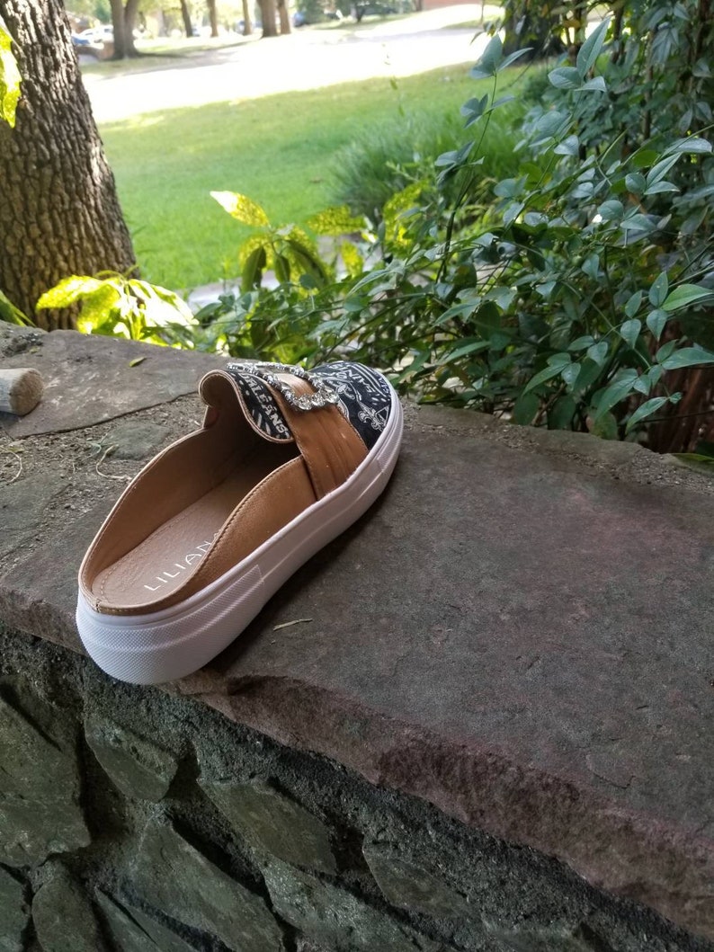 716-169 Gold Mules size 10