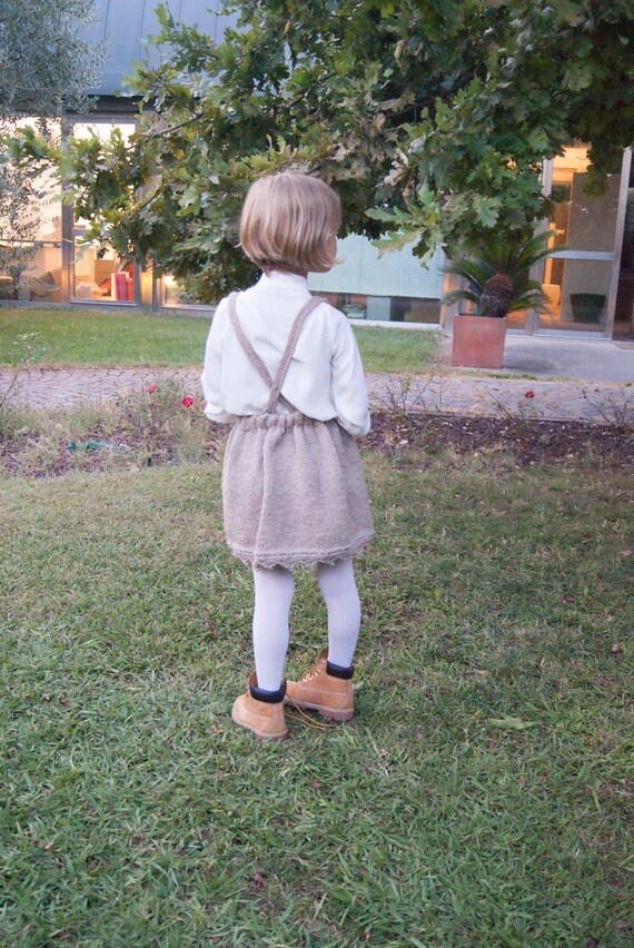 Gonna con bretelle bimba new arrivals